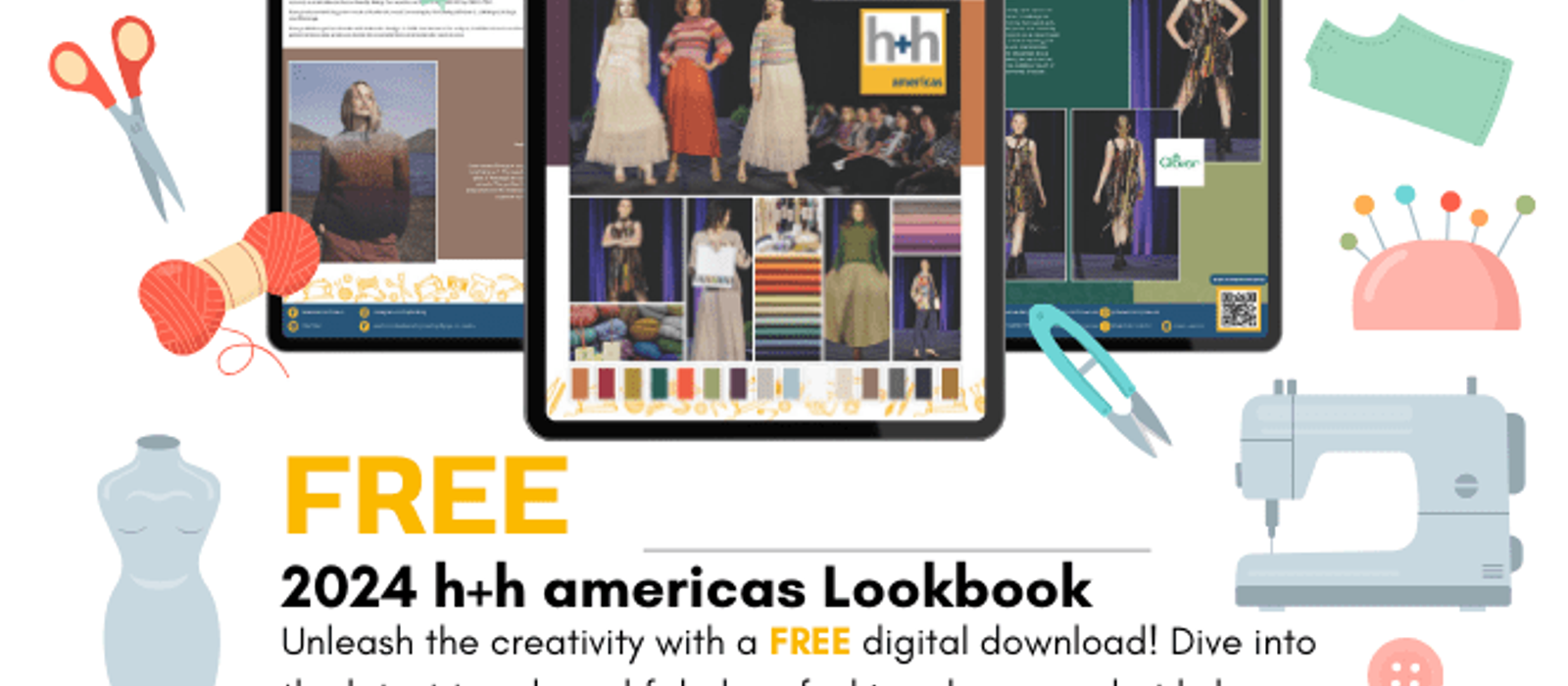 Download the FREE 2024 h+h americas Lookbook