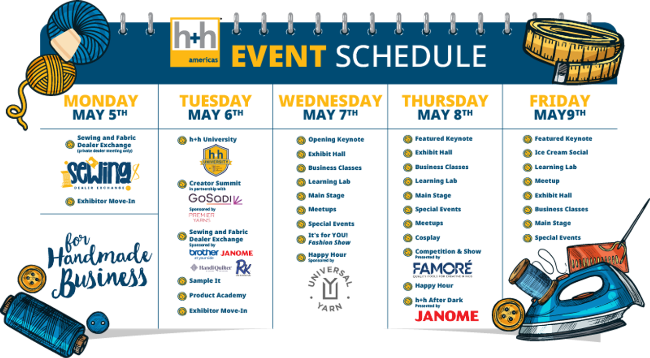 h+h americas 2025: Schedule Overview