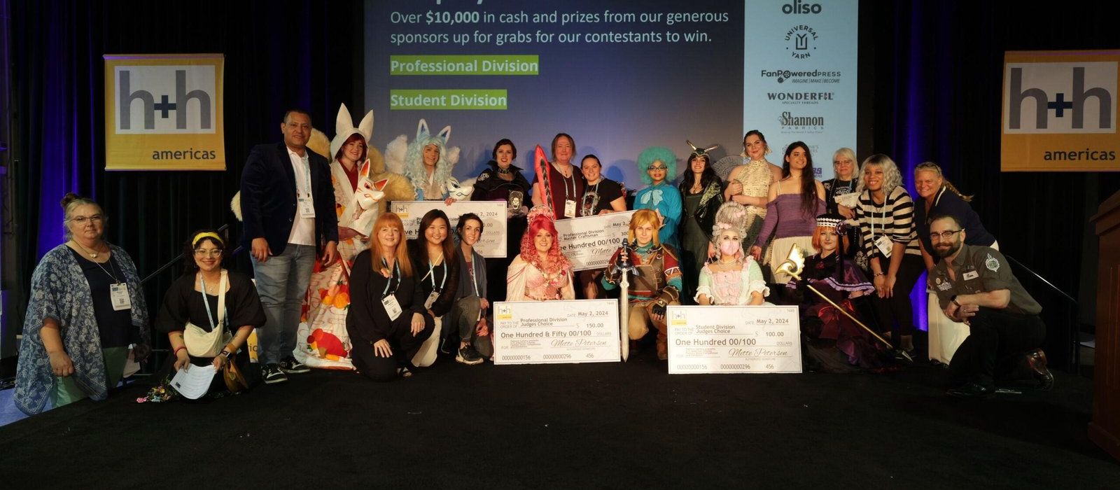 Cosplay Fashion Show Competition presented by Famoré Cutlery presents award winners selected during h+h americas 2024