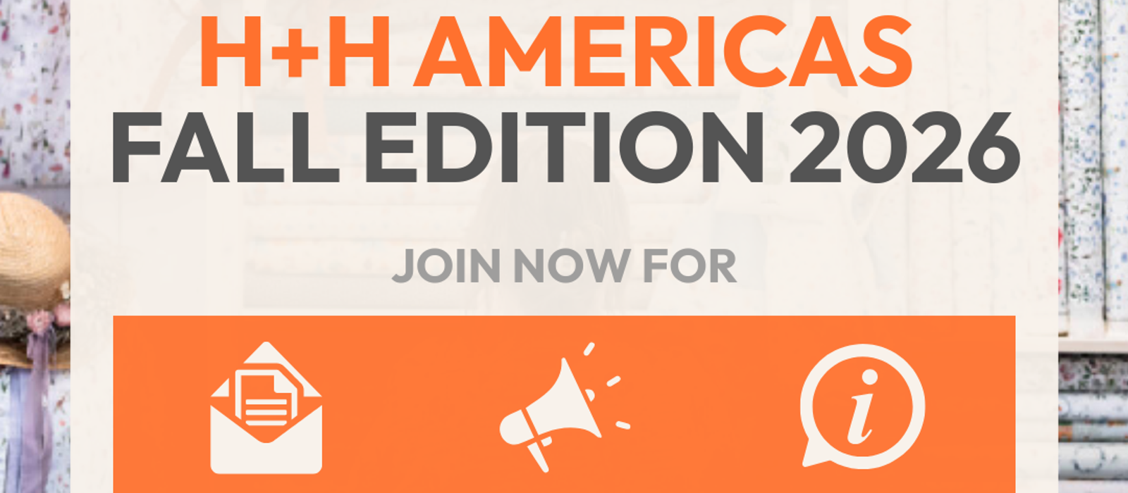 h+h americas fall edition announcement