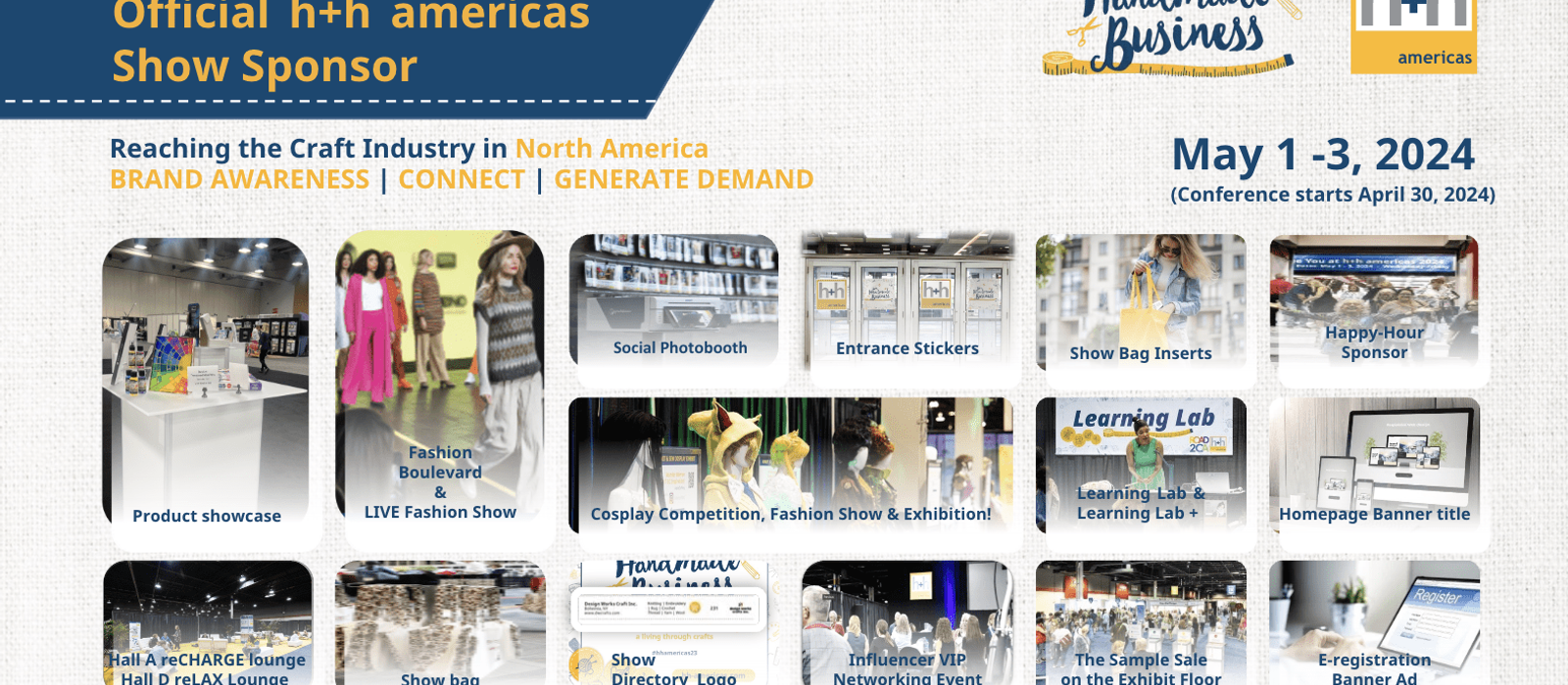 Sponsor Companies Do Better at the h+h americas Show