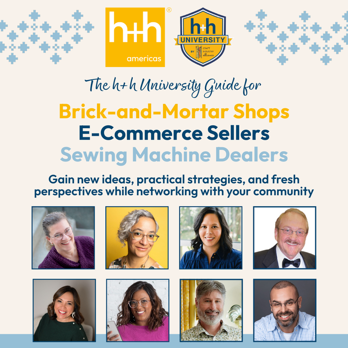 brick and mortar shops and e commerce sellers and sewing machine dealers