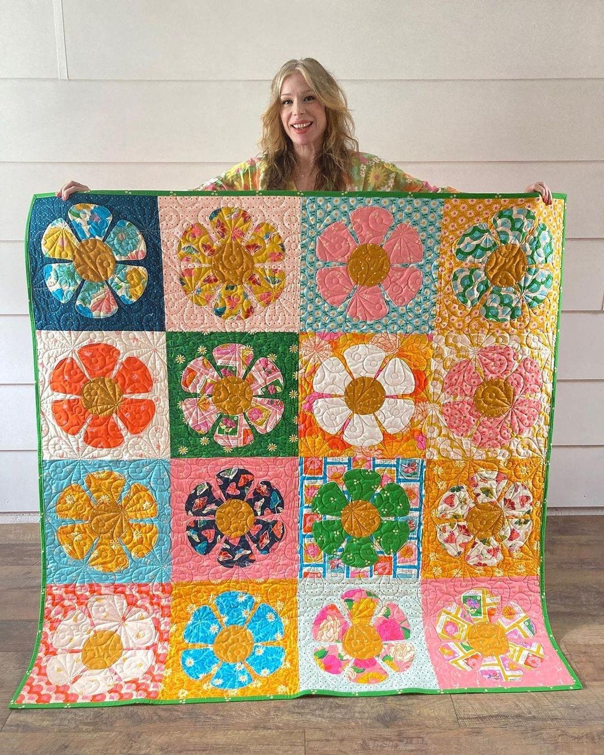 Theretroquilter Daisy Quilt