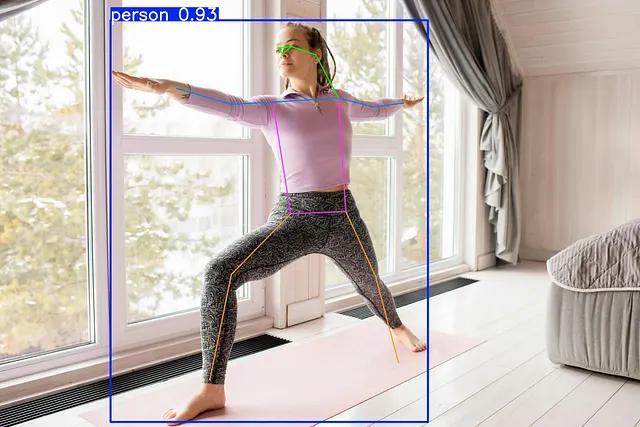 Example pose estimated by YOLO11x-pose | Photo by Alexy Almond