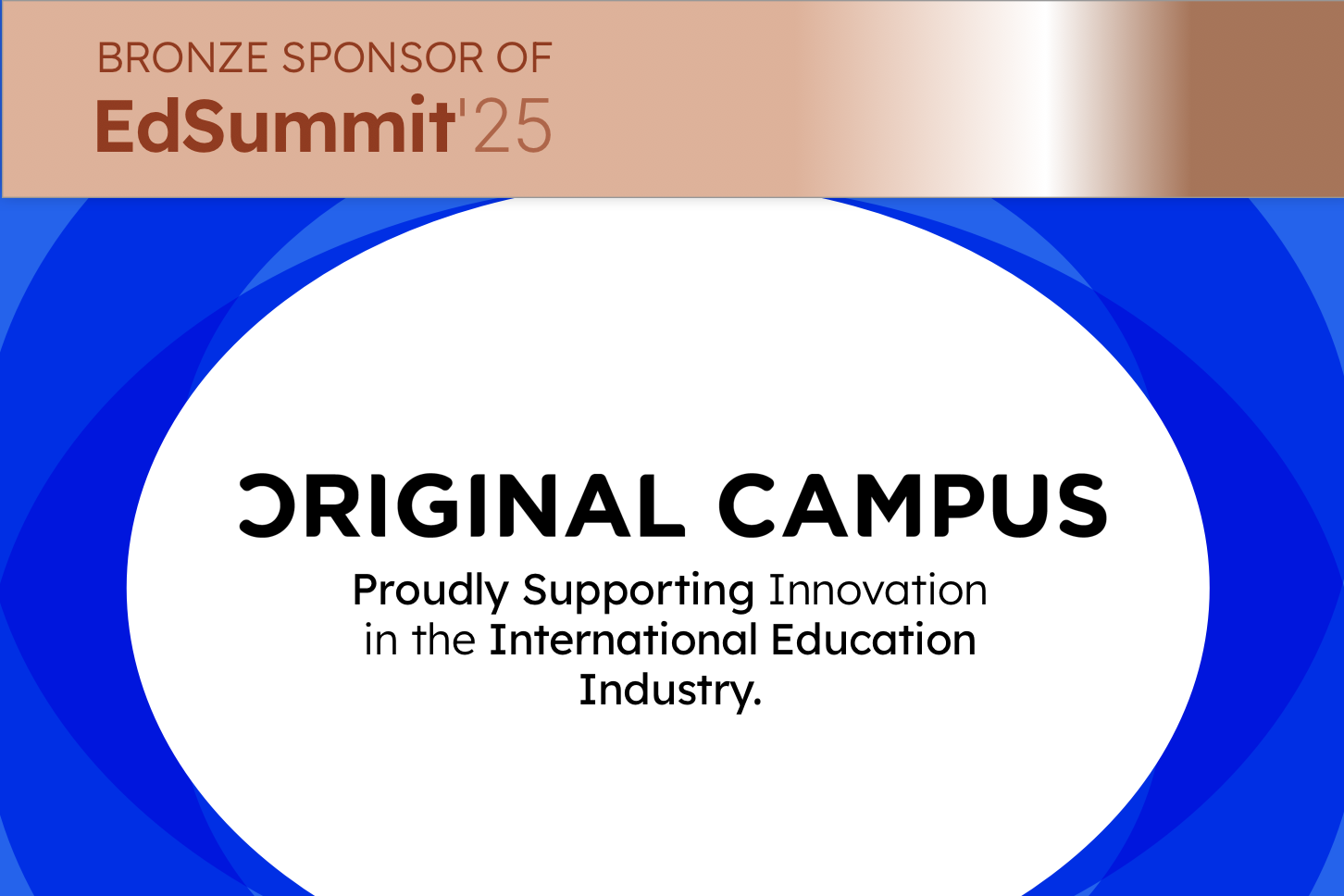 Original Campus Joins EdSummit’25 as a Bronze Sponsor