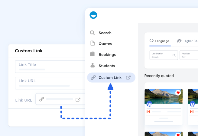 edvisor distribute custom link 2