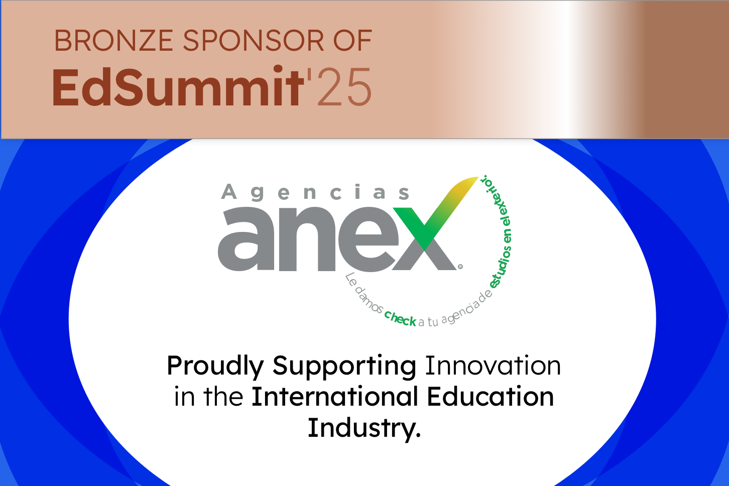 Sponsor Reveal: ANEX Joins EdSummit'25 Colombia as a Bronze Sponsor