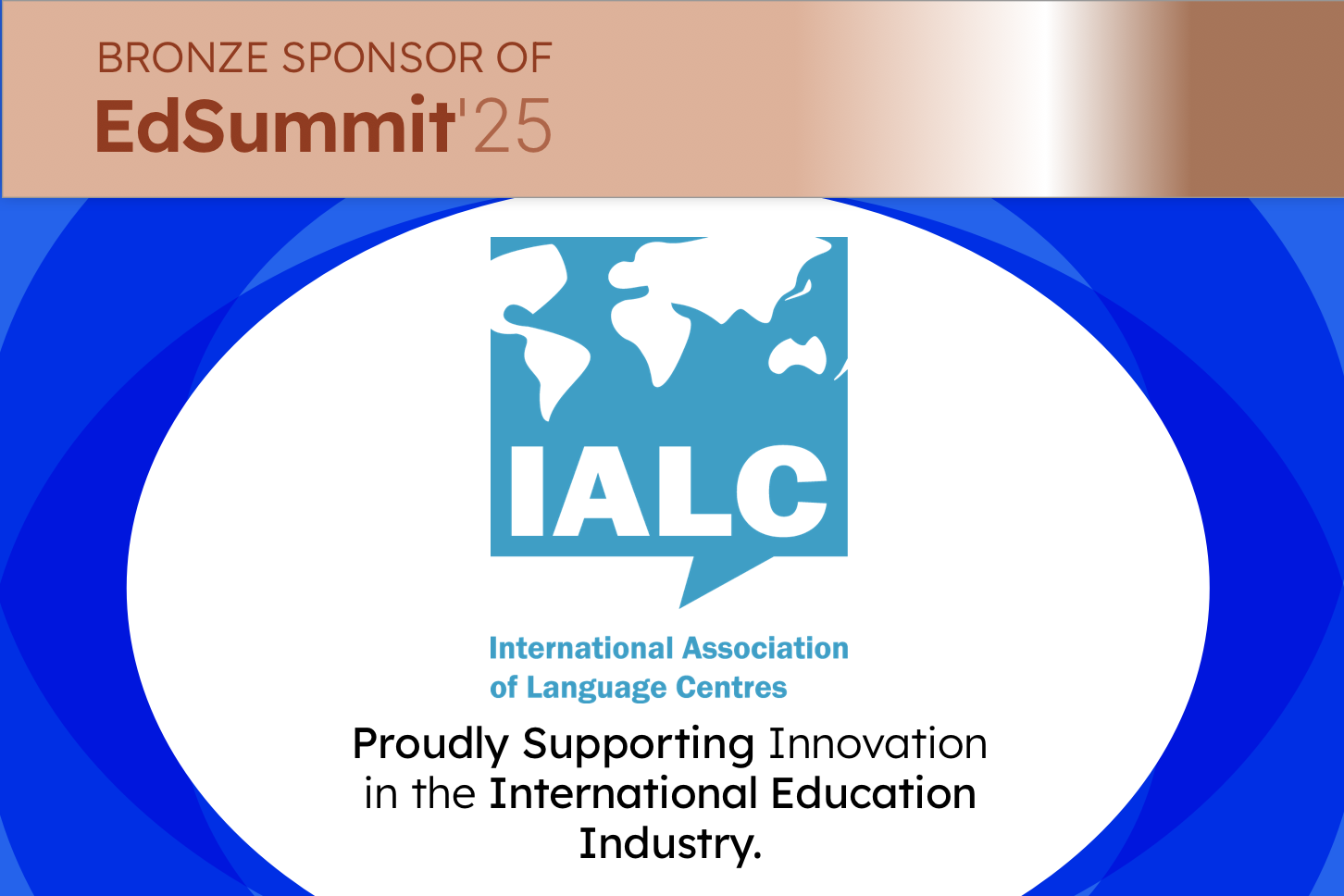 IALC Joins EdSummit’25 as a Bronze Sponsor