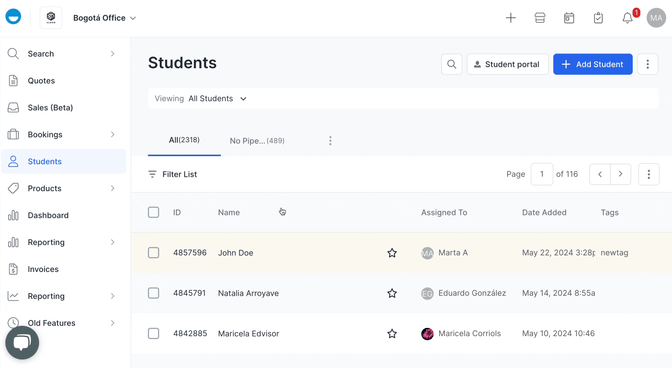 View Pipelines