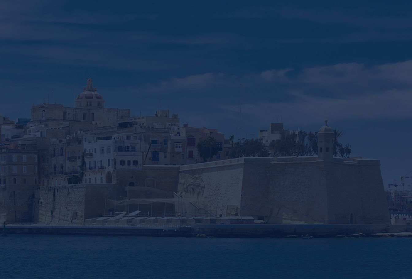 Valletta, Malta at dusk