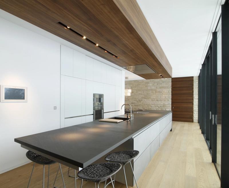 Modern house with spectacular kitchen.