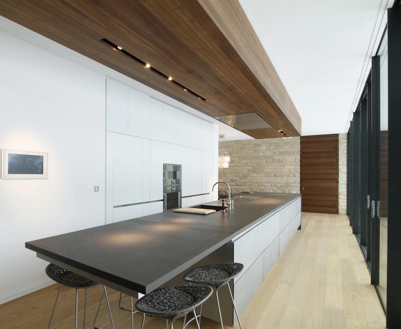 Modern house with spectacular kitchen.