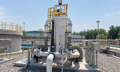 Installation of Odor Control & Sludge Dewatering Units for Wastewater Treatment Plant