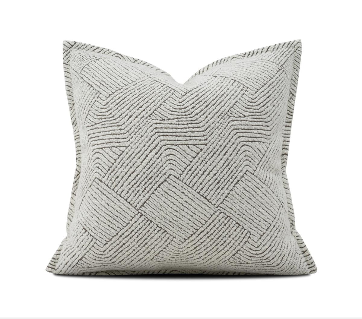 Ivory Tonal Weave Cushion Cover