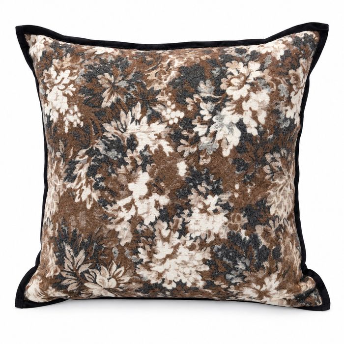 Earthtone Floral Cushion