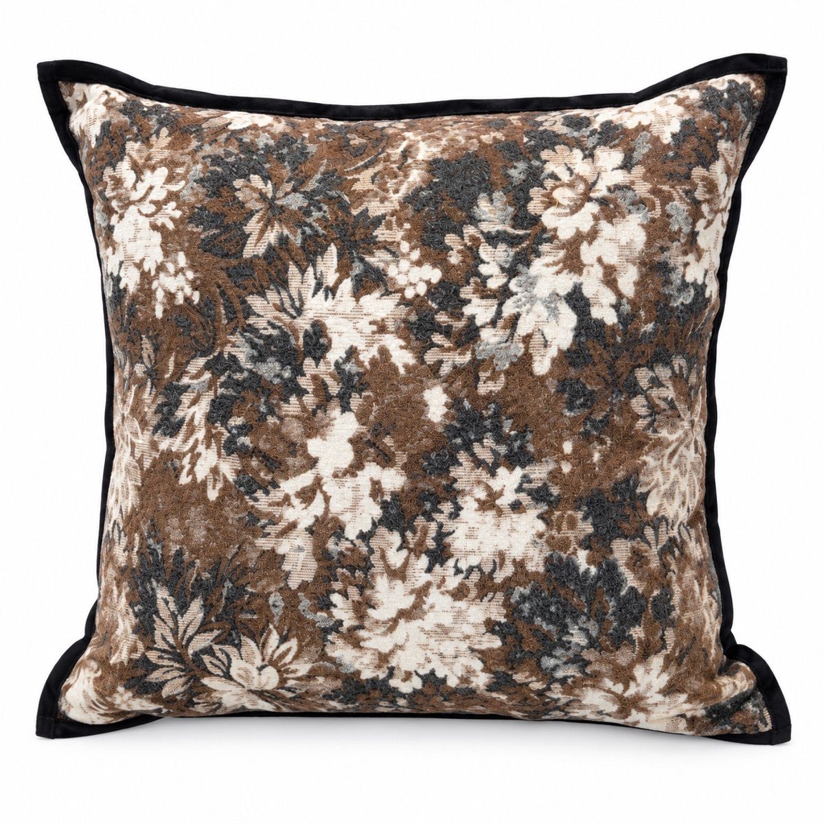 Earthtone Floral Cushion