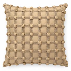 Sand Knotted Grid Cushion