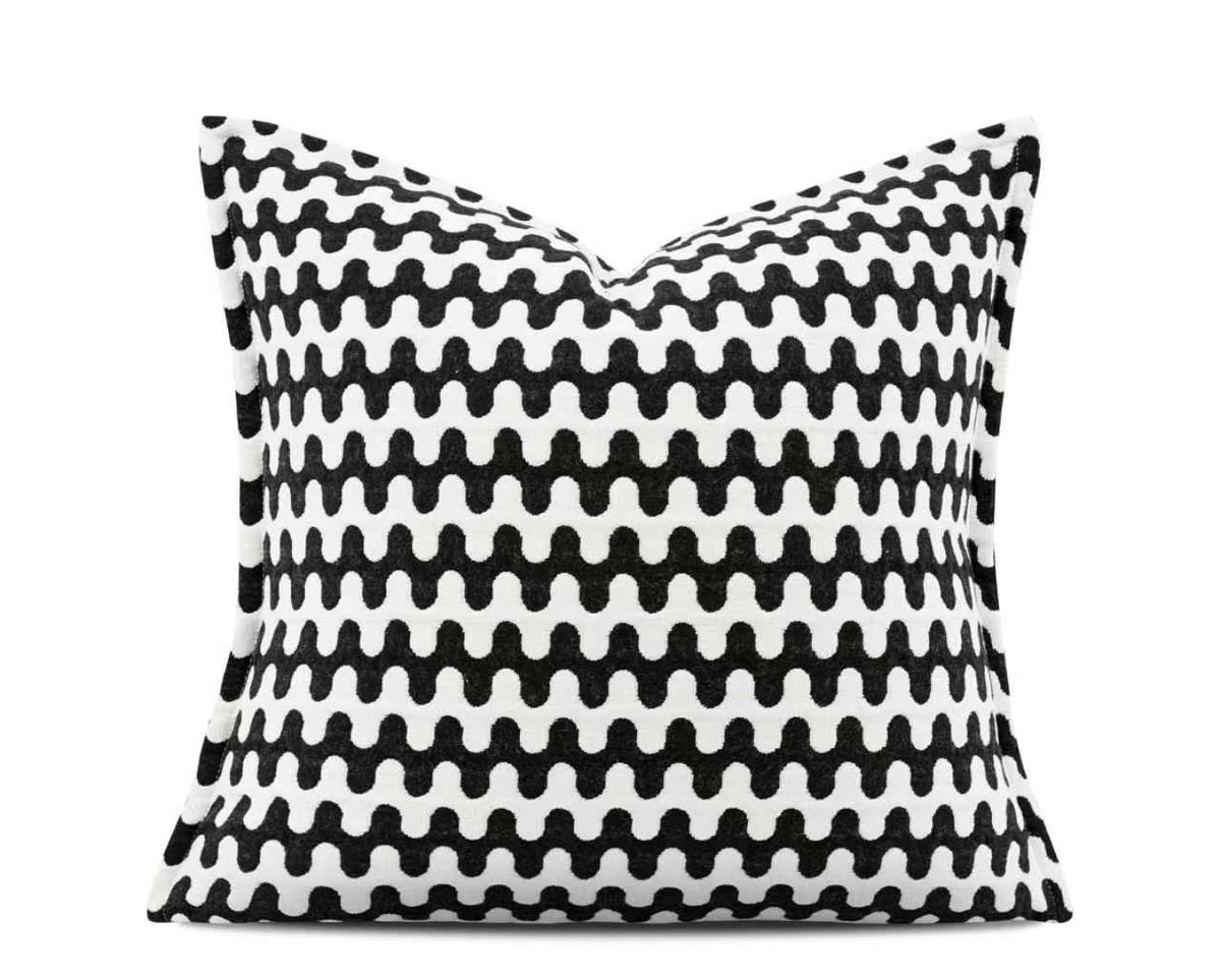 Monochrome Chevron Cushion Cover