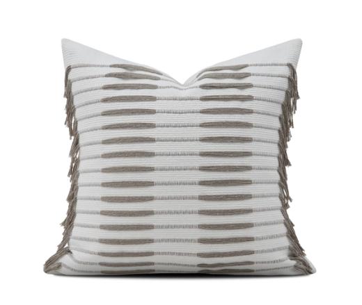 Grey Marled Texture Cushion Cover