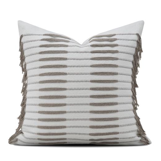 Grey Marled Texture Cushion Cover