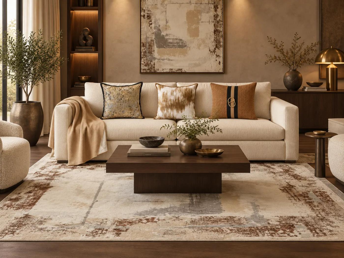 The Amber Atelier styled room