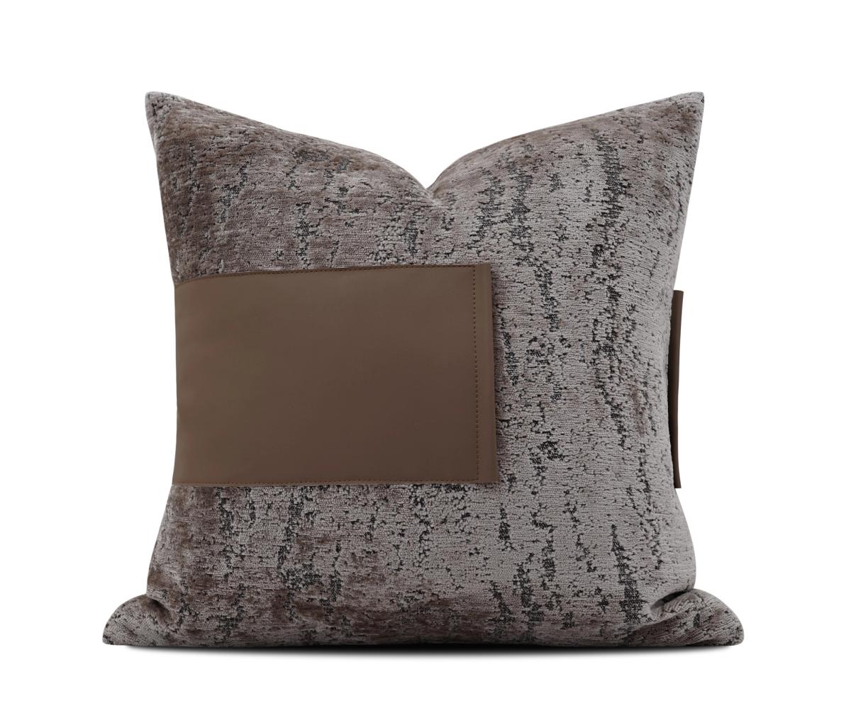 Grey & Brown Texture Cushion Cover