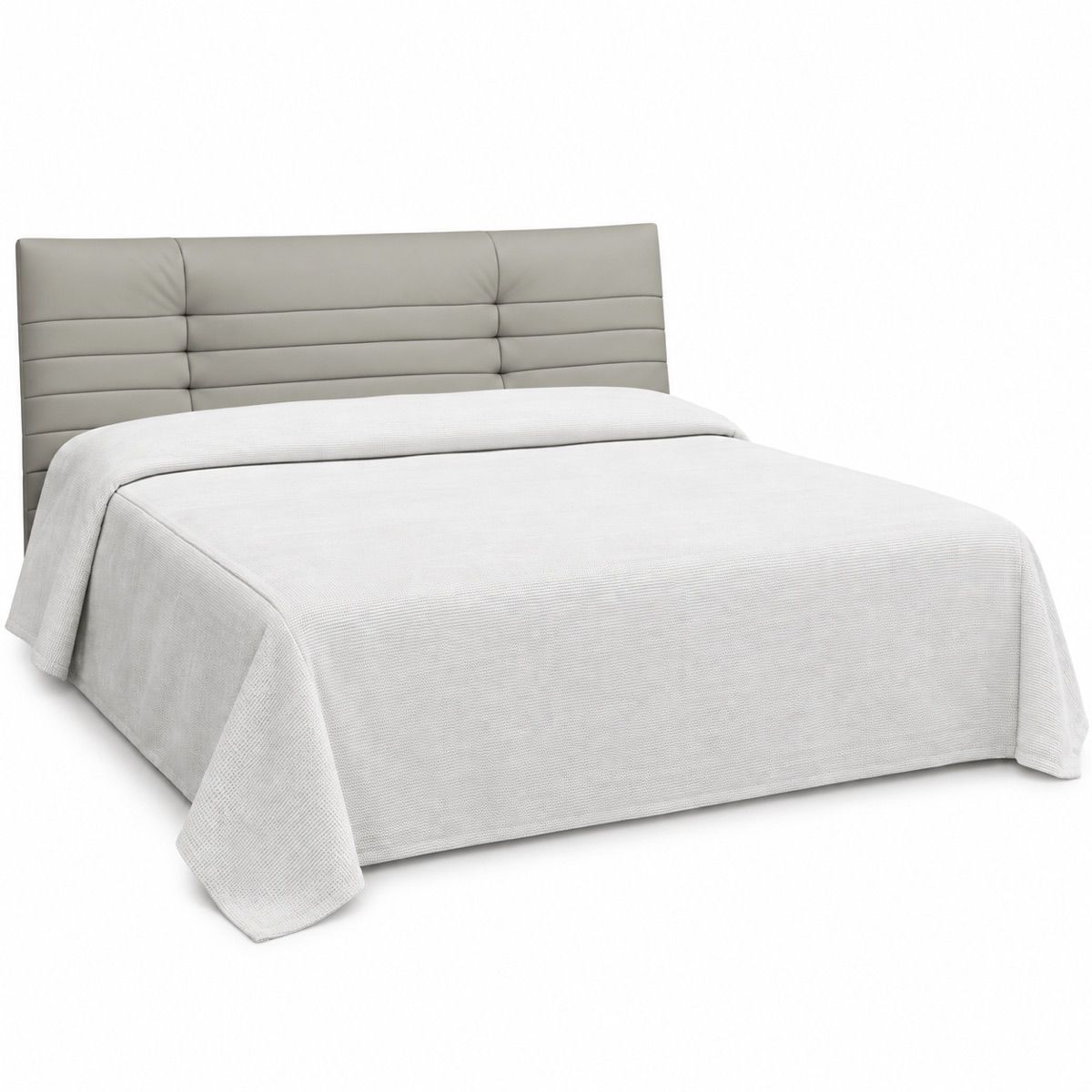 White Waffle Coverlet — King