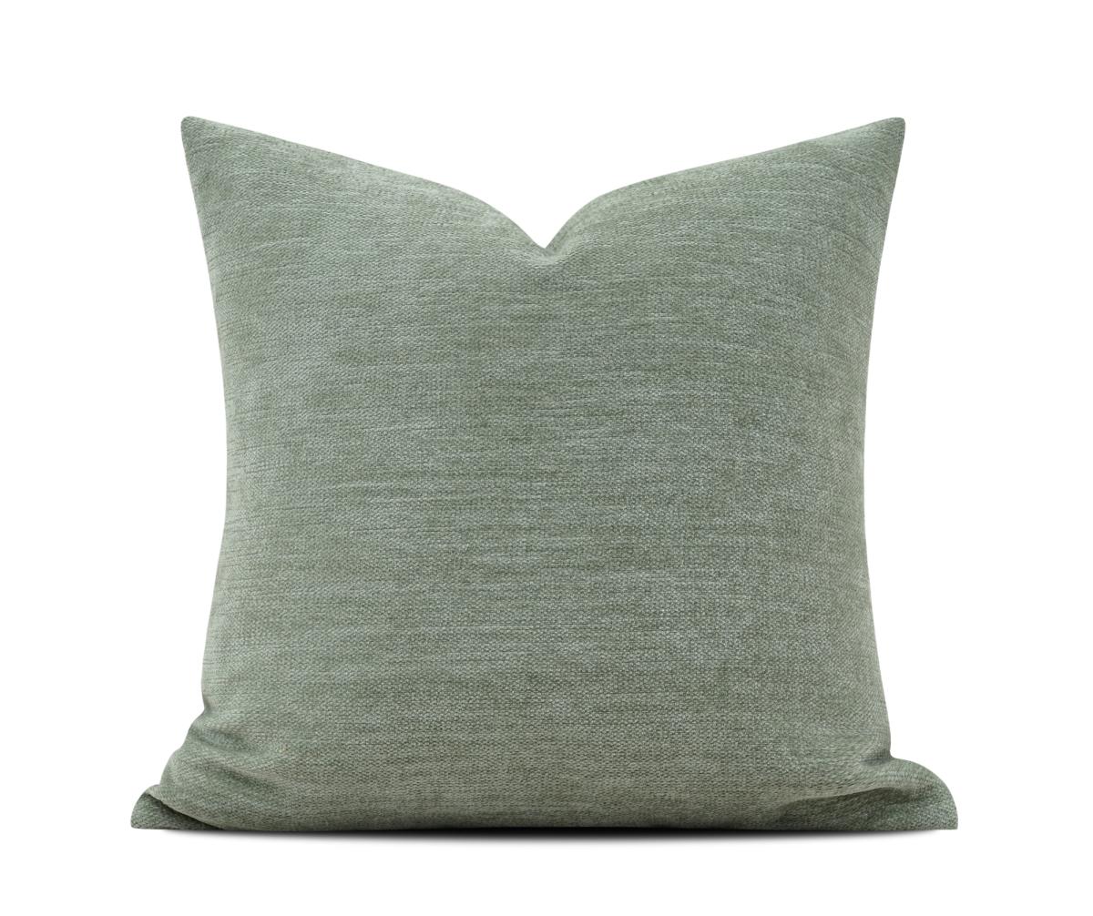 Sage Linen Texture Cushion Cover