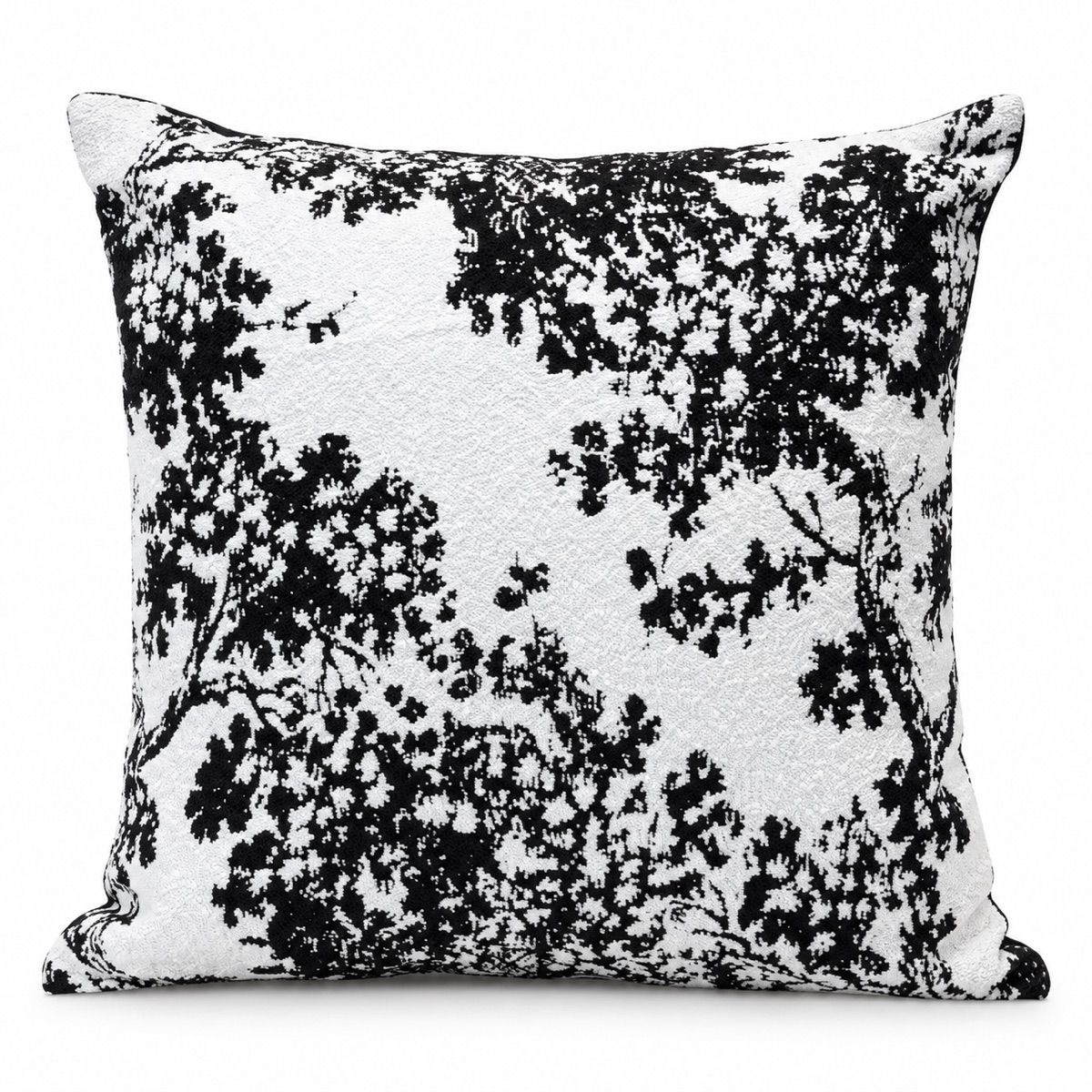 Black & Ivory Botanical Scatter Cushion