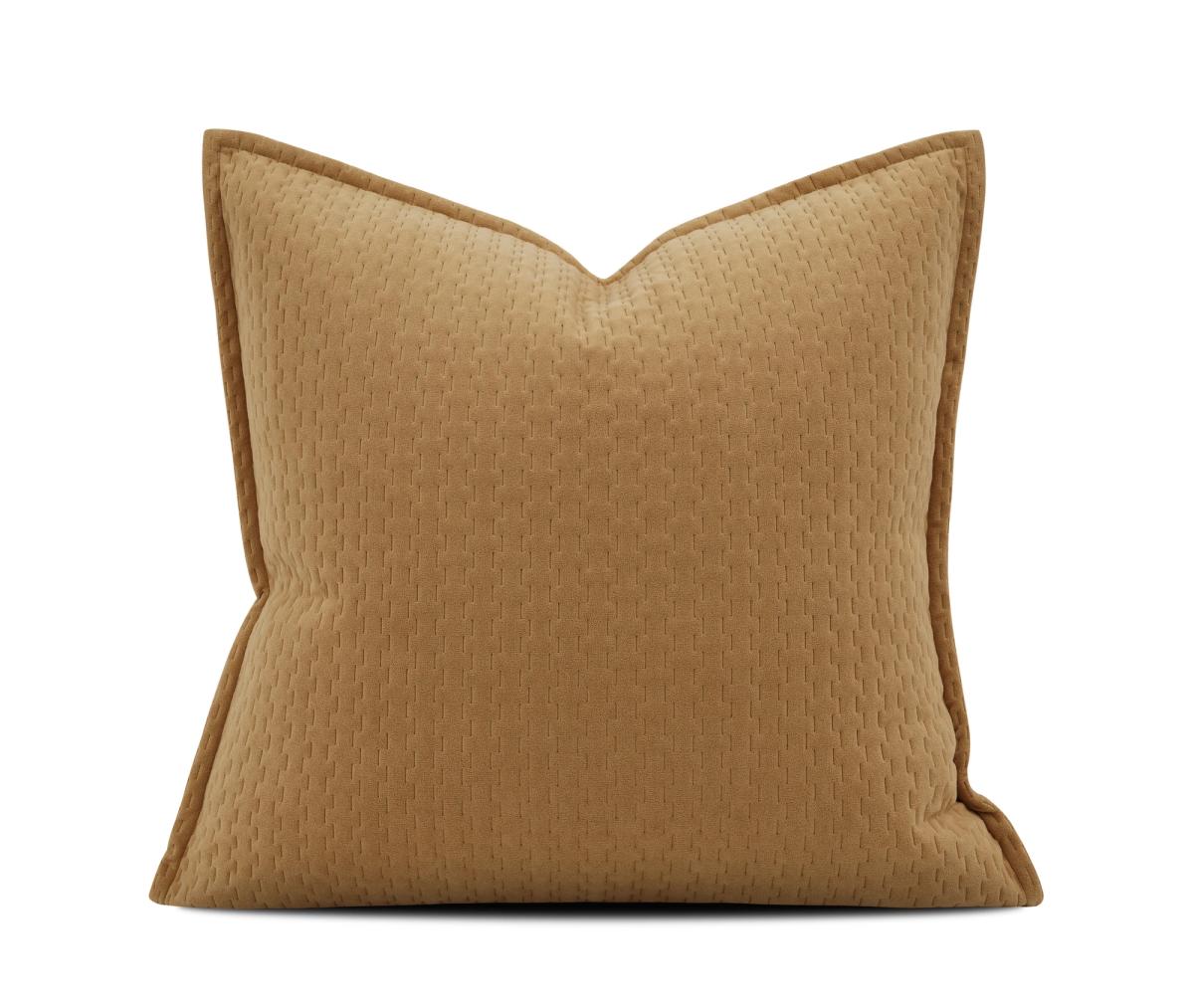 Mustard Solid Cushion Cover