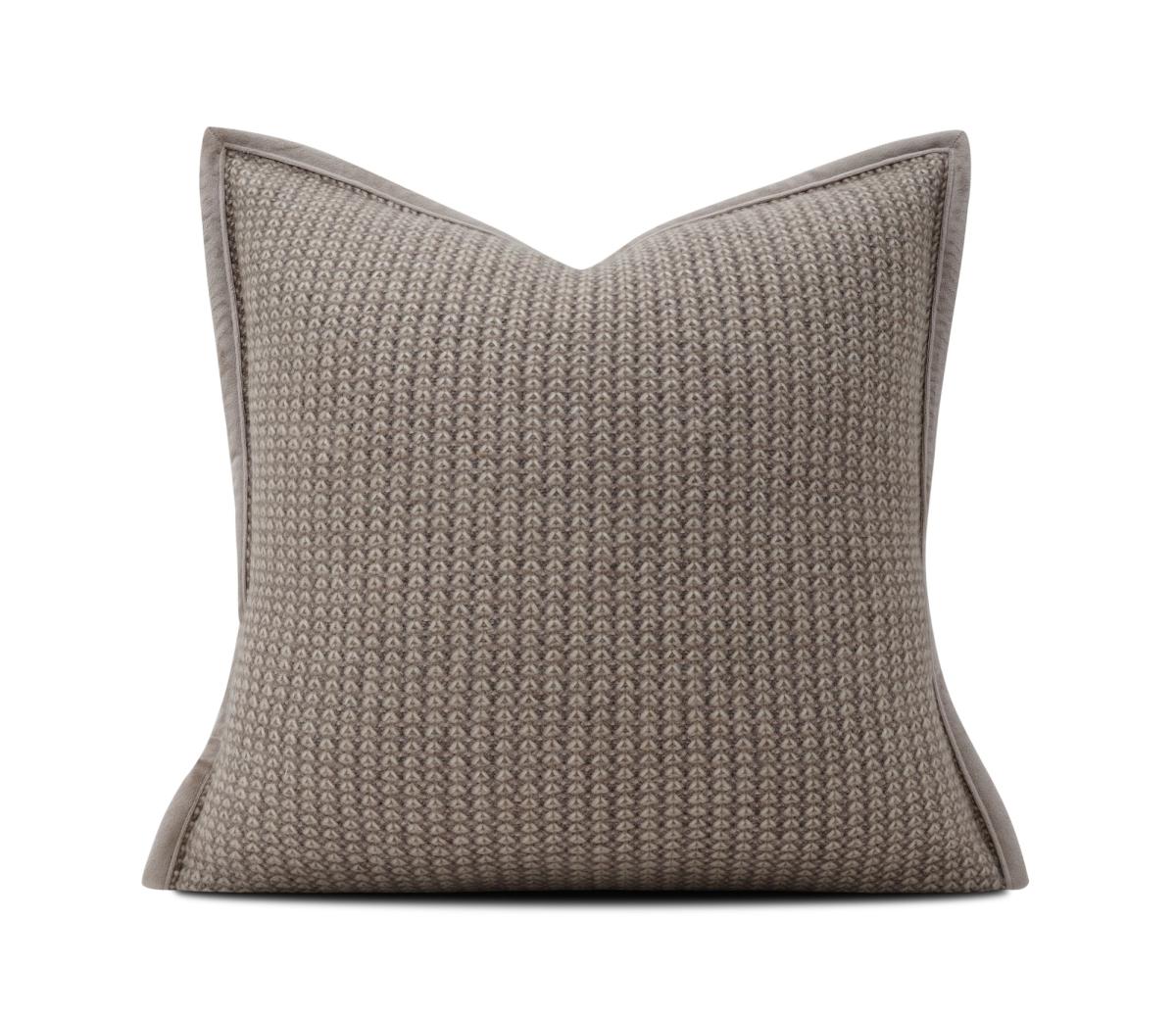 Brown Corduroy Rib Cushion Cover