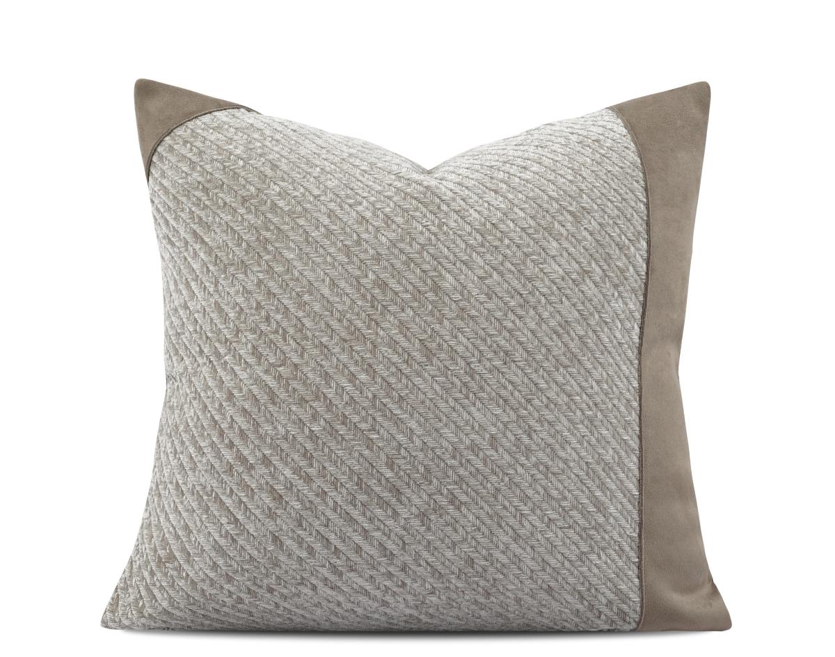 Grey Marled Texture Cushion Cover
