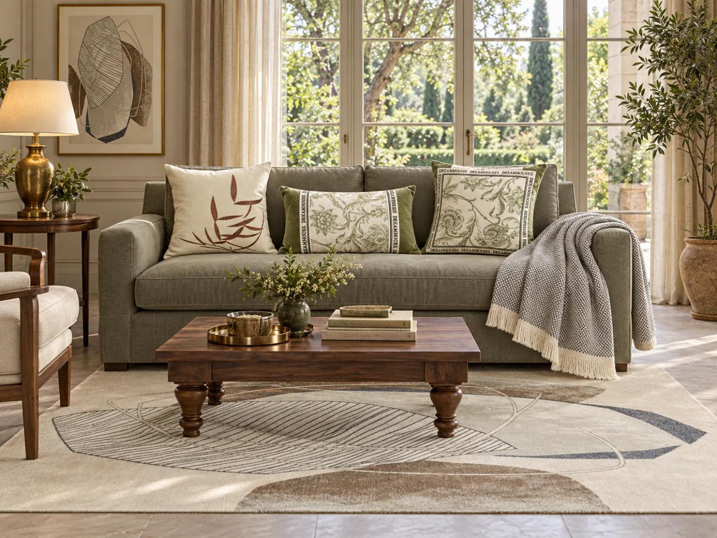 The Garden Estate styled room