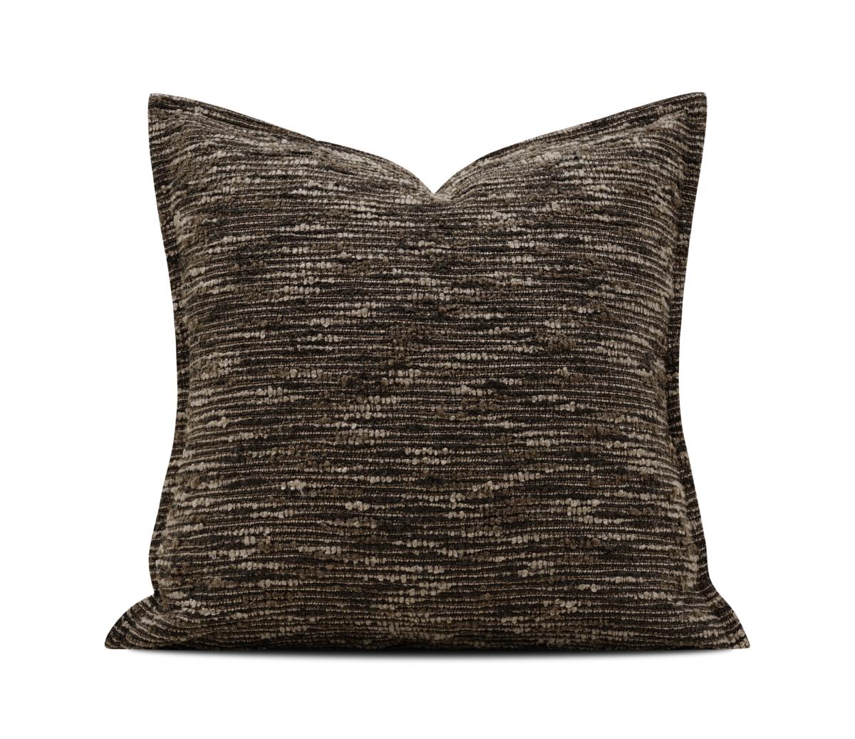 Charcoal Marled Texture Cushion Cover