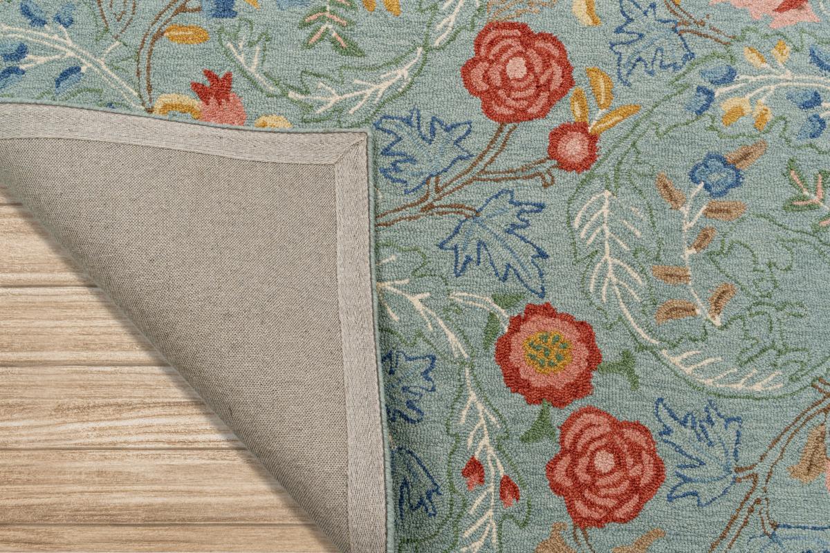 Bliss Hand-Tufted Wool Rug — Blue