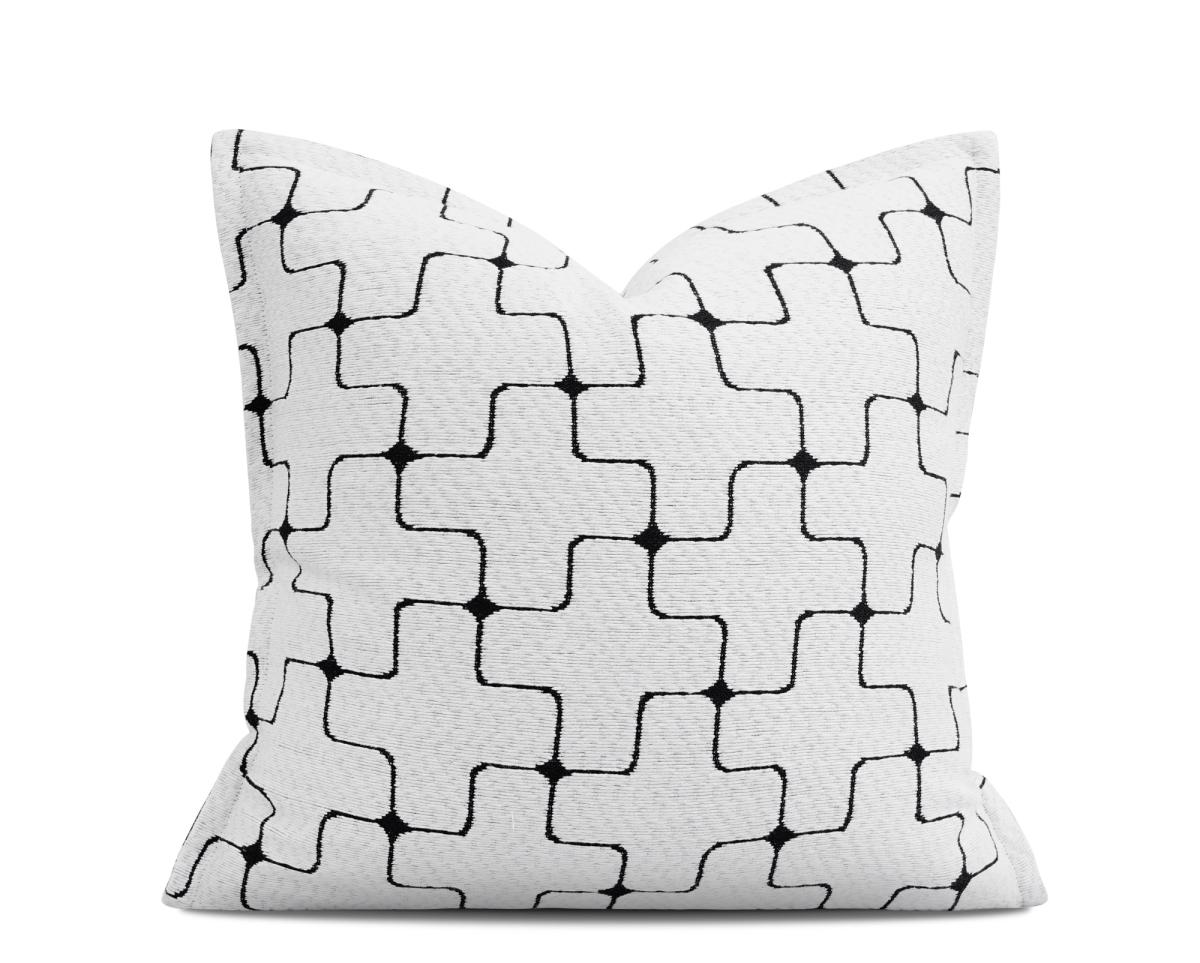 Cream Sculptural Texture Cushion Cover