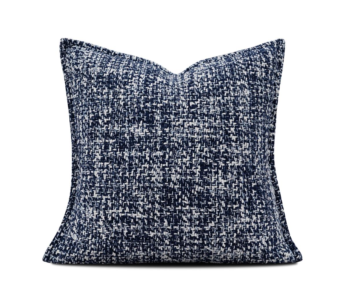 Indigo Marled Texture Cushion Cover
