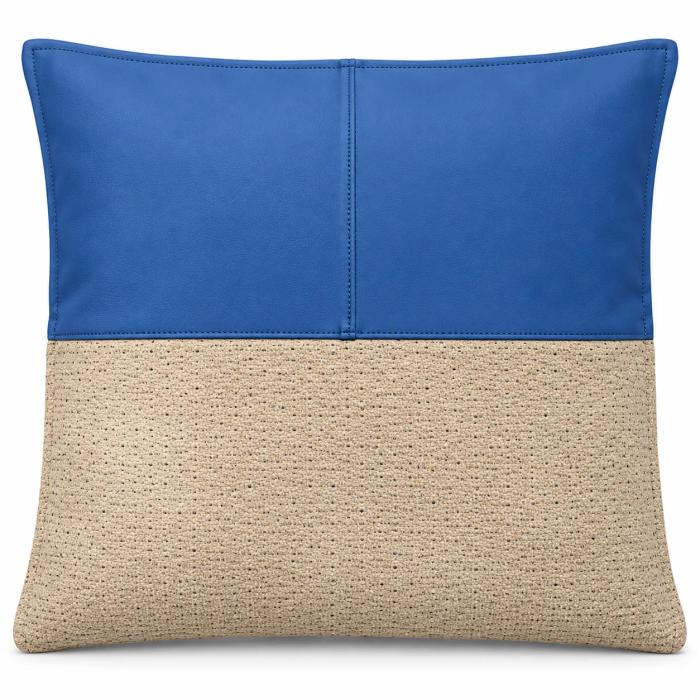 Blue Beige Split Square Cover