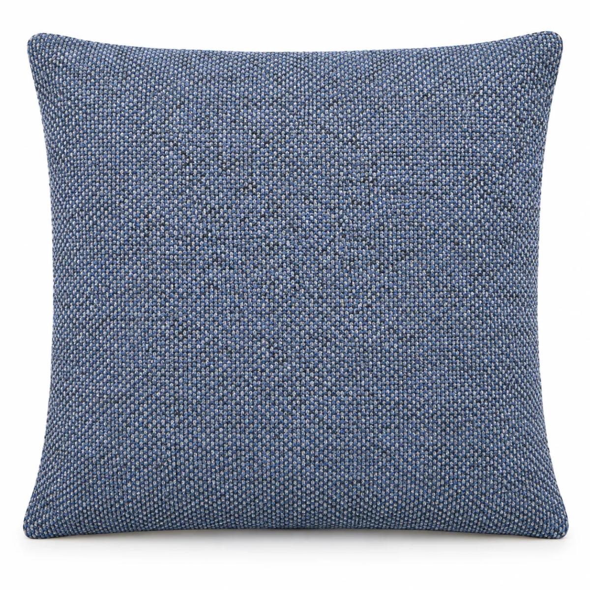 Blue Grey Fine Weave Square Cover