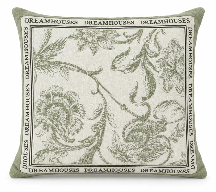 Dreamhouses Sage Botanical Cushion