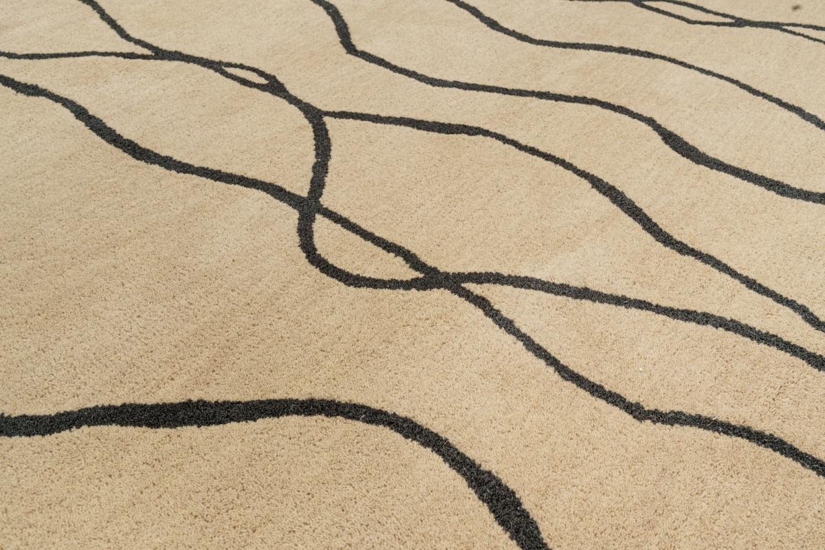 Zen Hand-Tufted Wool Rug — Beige