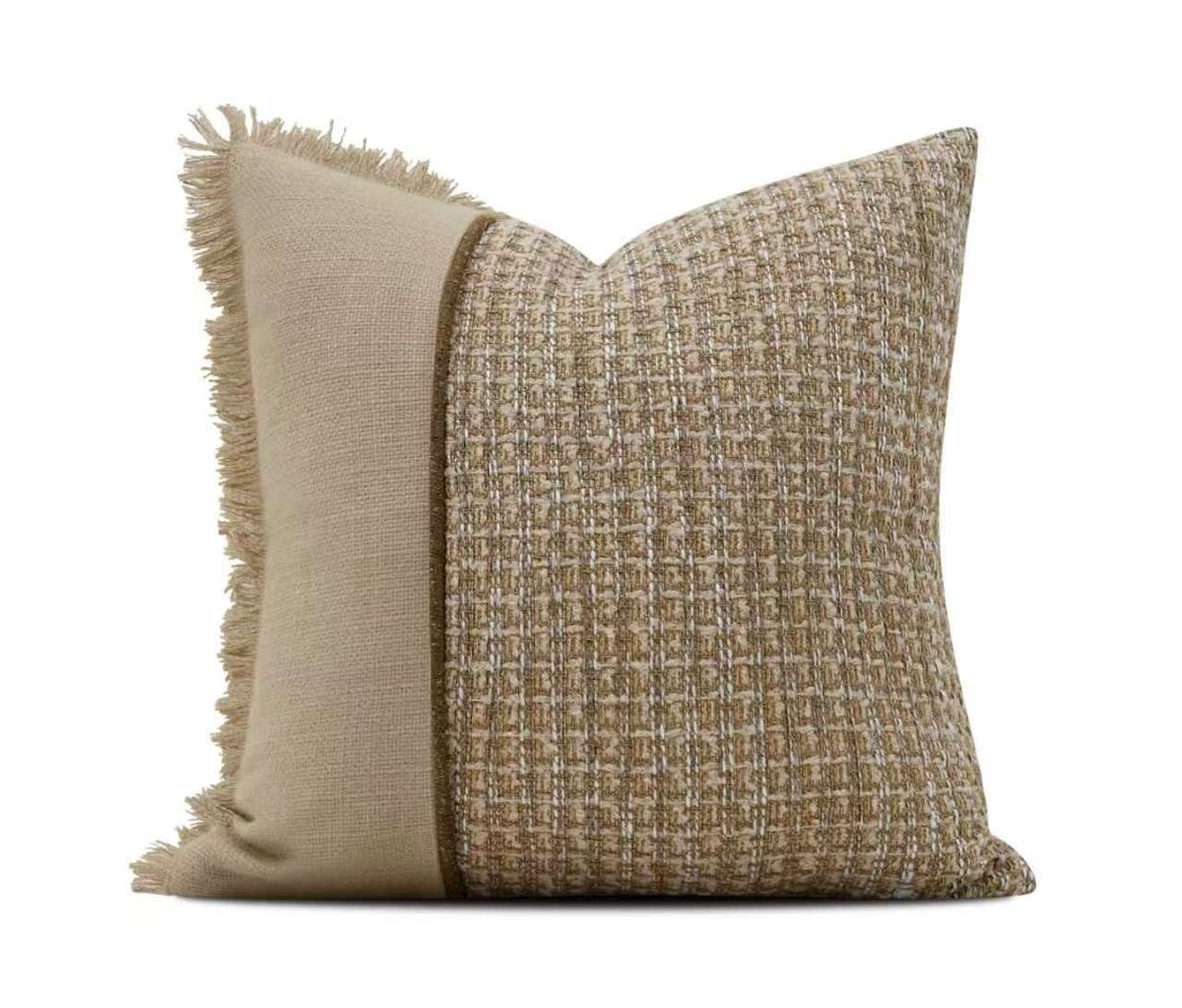 Ivory Nordic Stripe Cushion Cover
