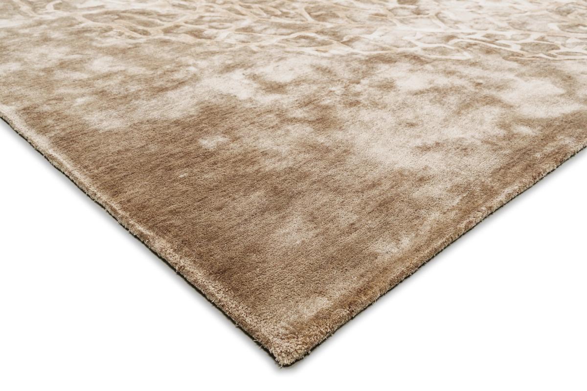 Autumn Hand-Tufted Tencel Rug — Brown