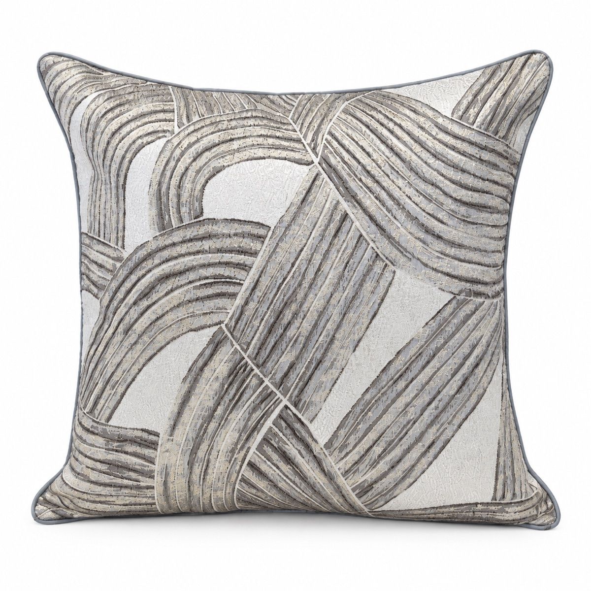 Stone Abstract Ribbon Cushion
