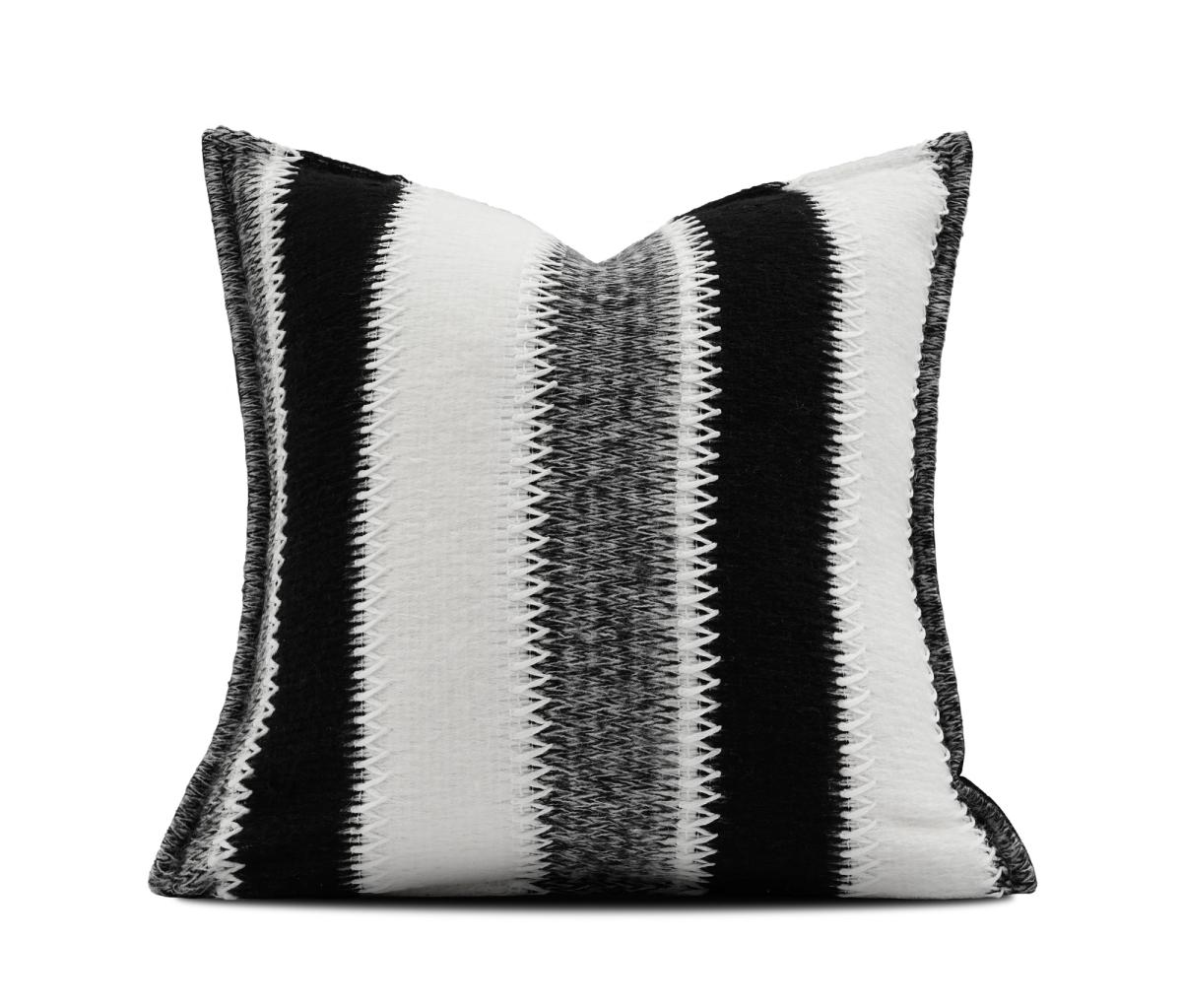 Black & White Stripe Cushion Cover
