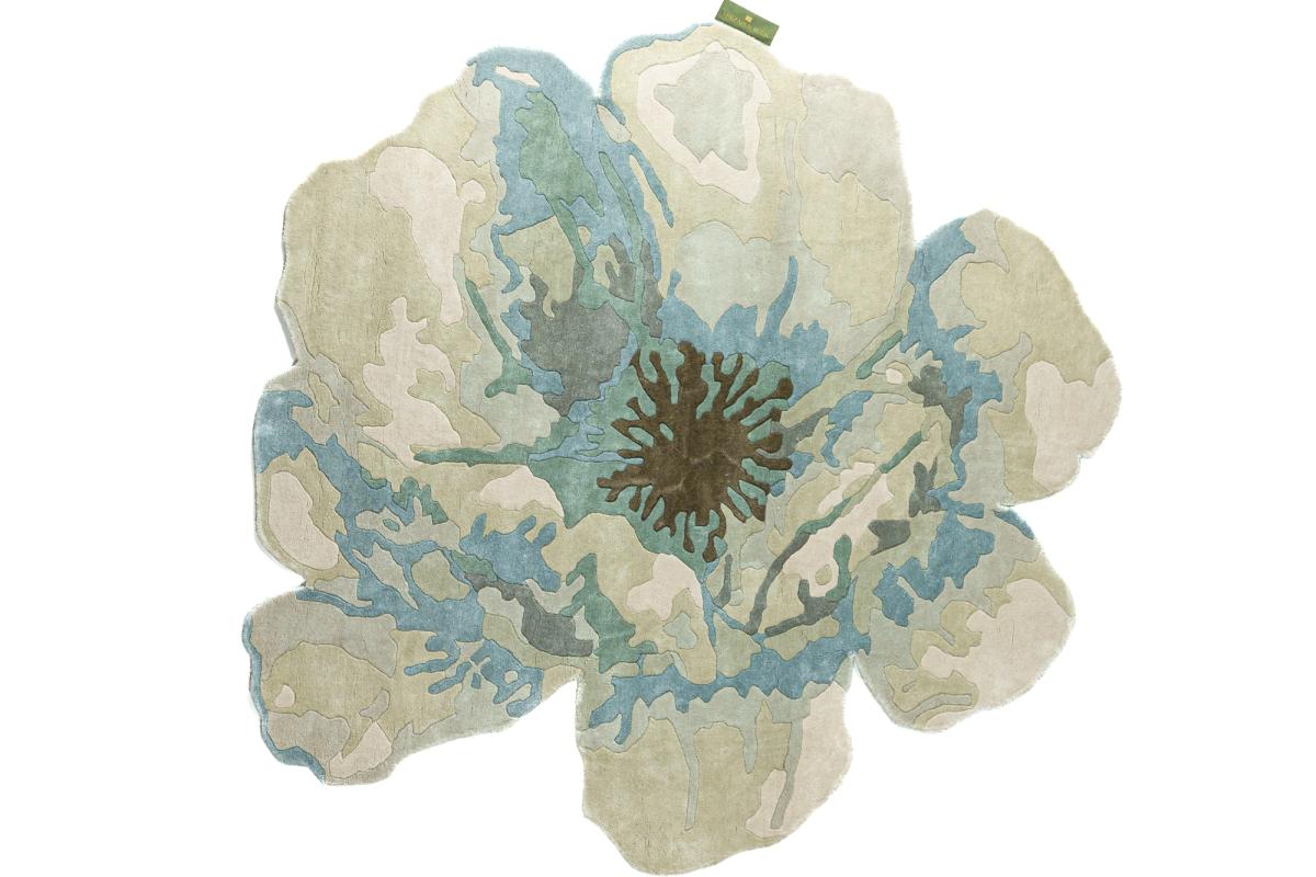 Flora Hand-Tufted Tencel Rug — Green