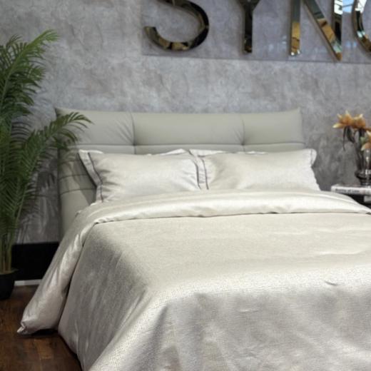 Champagne Satin Sheen Duvet Cover Set — King