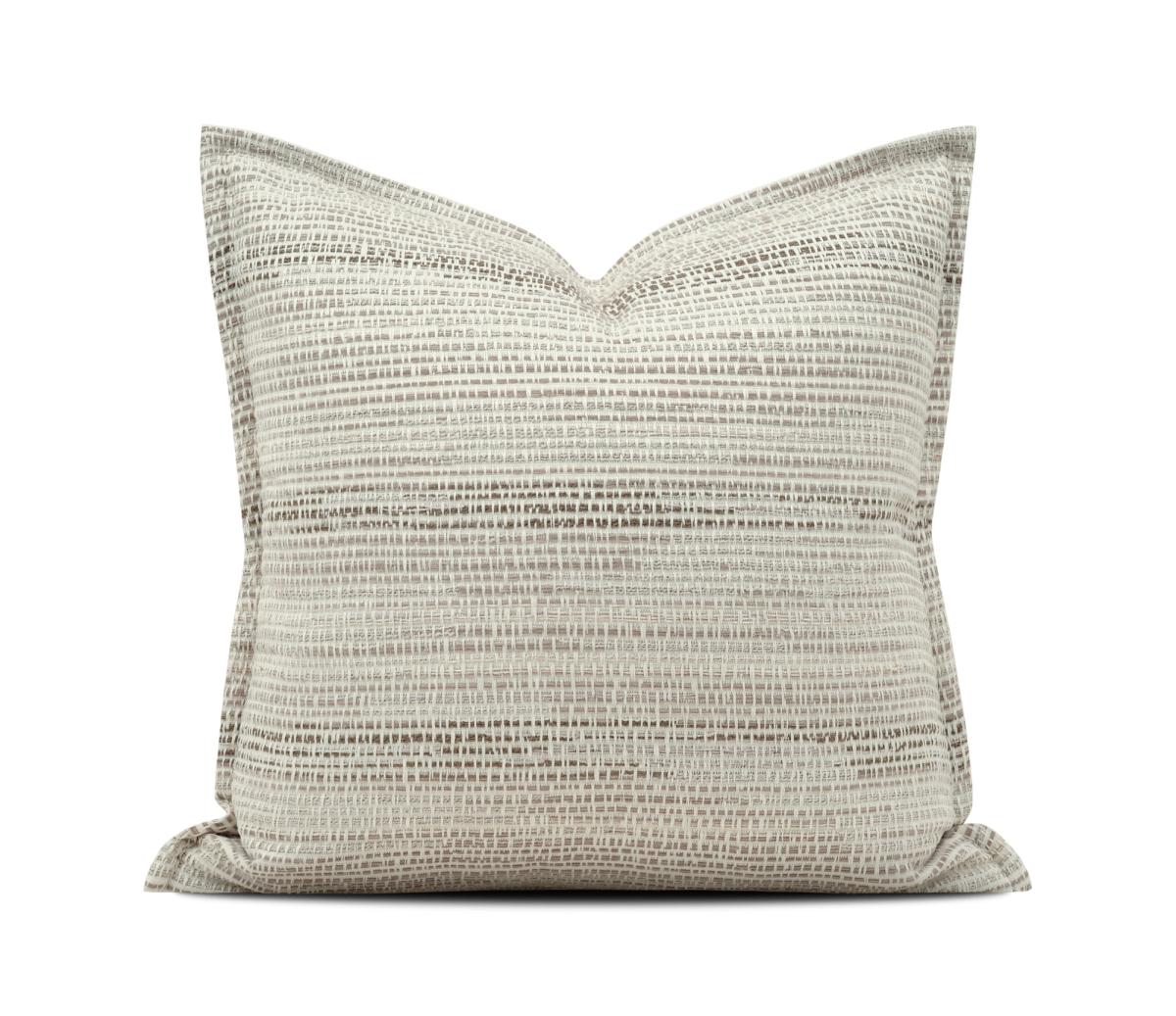 Ivory Pleated Texture Cushion Cover