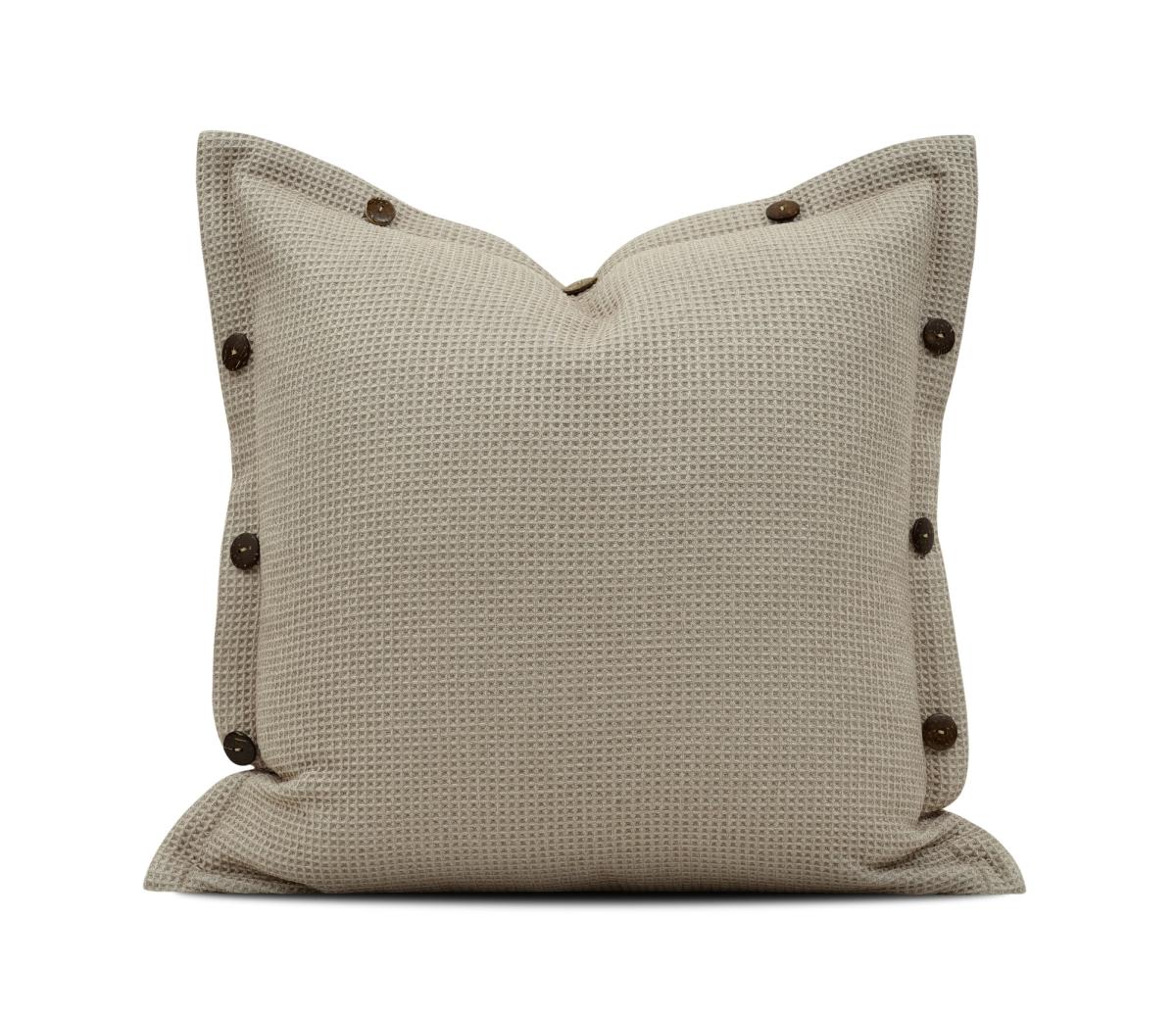 Cream Geometric Tile Cushion Cover
