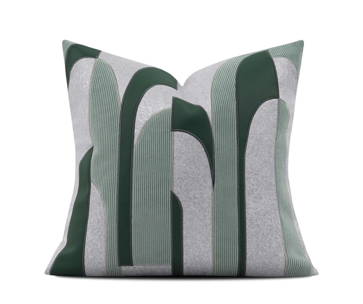 Sage Arched Abstract Cushion Cover